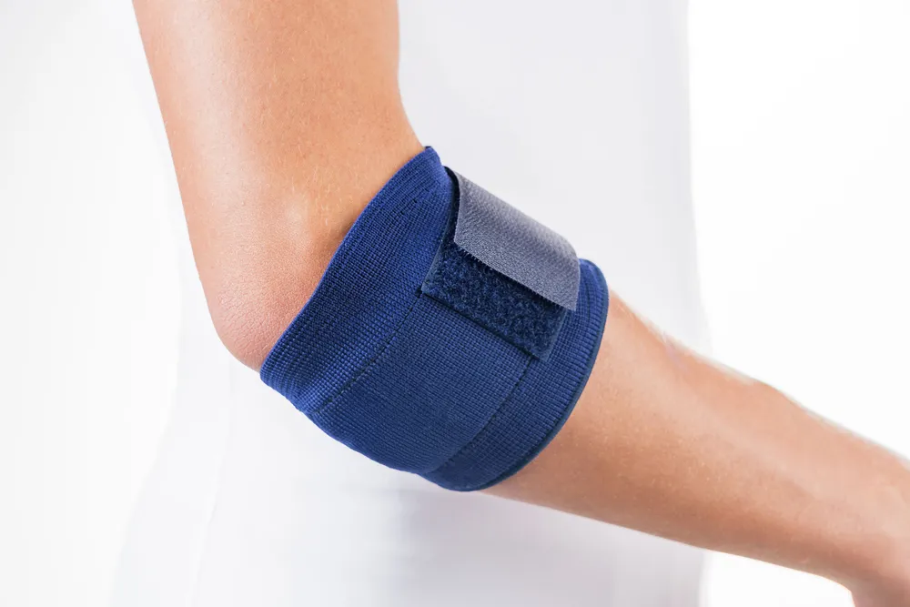 Brazalete epicondilitis azul